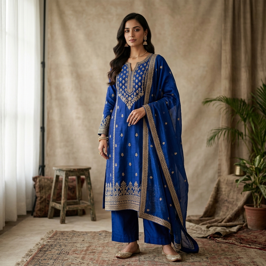 Handwoven Kurta Set